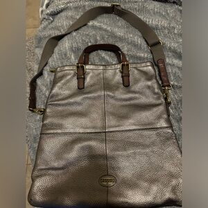 Large Leather crossbody bag